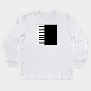 Piano Kids Long Sleeve T-Shirt